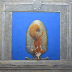 赤リス、ラクロバタ 作： Tim Hayward