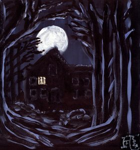 月明かりの幽霊屋敷