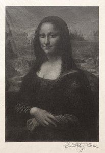 古いイタリアのマスター：モナリザ、1888-1892。 作： Timothy Cole