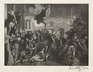 オールドイタリアマスターズ：聖マルコの奇跡、1888年-1892年。 作： Timothy Cole