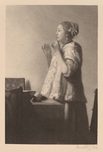 真珠のネックレス 作： Timothy Cole after Johannes Vermeer