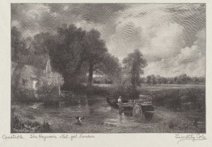 ヘイウェイン 作： Timothy Cole after John Constable