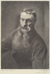 ロダン 作： Timothy Cole after John Singer Sargent