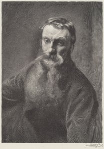 ロダン 作： Timothy Cole after John Singer Sargent