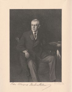 ウッドロー・ウィルソン 作： Timothy Cole, after John Singer Sargent