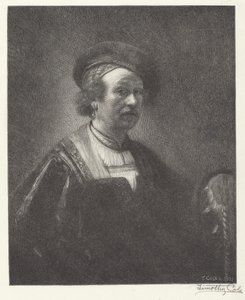 レンブラント 作： Timothy Cole after Rembrandt van Rijn