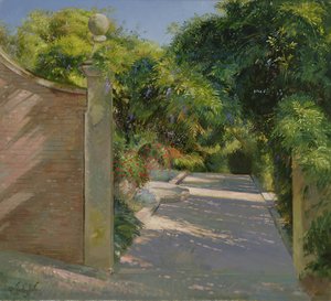 ヘリガンの日時計庭園へのゲートウェイ 作： Timothy Easton