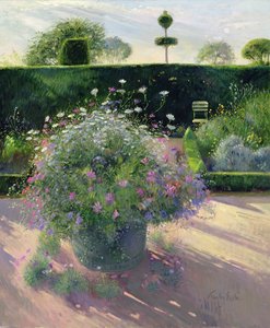 Last Rays Around the Copper（油彩・キャンバス 作： Timothy Easton
