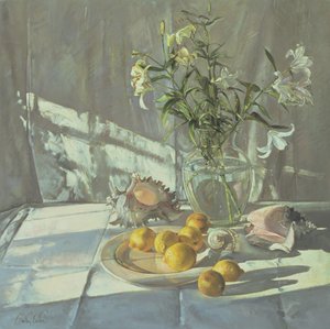 反射と影（油彩・キャンバス 作： Timothy Easton