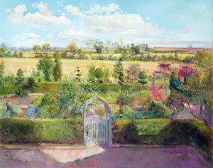 収穫後のハーブガーデン 作： Timothy Easton