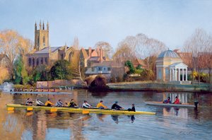 ハンプトンでの冬のトレーニング 作： Timothy Easton