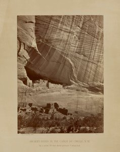 キャノン・デ・シェルの古代遺跡 (第11号, 100度子午線以西の地理的探検と調査) 作： ティモシー・H・オサリバン