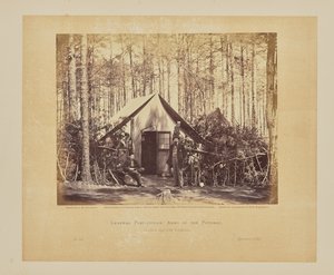 バージニア州ブランディ・ステーション、ポトマック陸軍総局 作： Timothy H. OSullivan