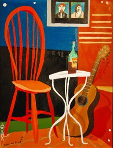 Sun on his way, 2007, 油彩・キャンバス 作： Timothy Nathan Joel