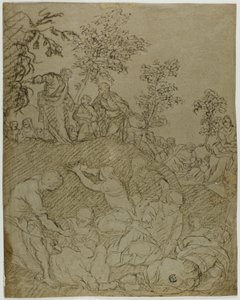 パンと魚の奇跡 作： Tintoretto