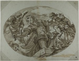 イサクの犠牲 作： Tintoretto