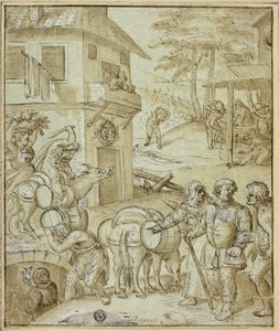 ワインの収穫 作： Tintoretto
