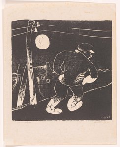 Moonlight (オブジェクトの元のタイトル) 作： Tinus van Doorn (signed by artist)