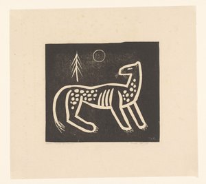 虎 作： Tinus van Doorn (signed by artist)