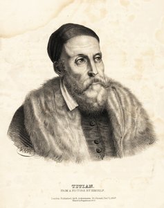 ティツィアーノ、イタリア・ルネサンスの画家 作： Titian (c.1488 1576) (after)