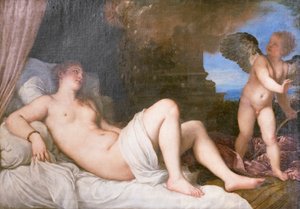 ダナエ 作： Titian (c.1488 1576)