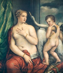 ティツィアーノ作「レダ」（1490年頃～1576年頃） 作： Titian (c.1488 1576)