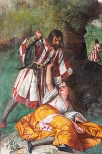 嫉妬深い夫の奇跡 作： Titian (c.1488 1576)