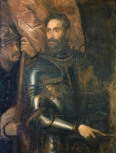 Retrato de Pier Luigi Farnese 作： Titian (c.1488 1576)