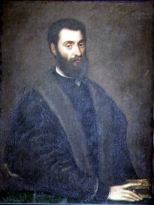 スぺローネ Speroni の肖像 作： Titian (c.1488 1576)
