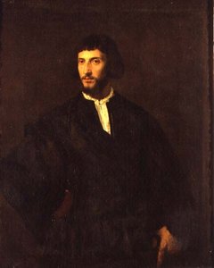 ある男の肖像（油彩・キャンバス） 作： Titian (c.1488 1576)