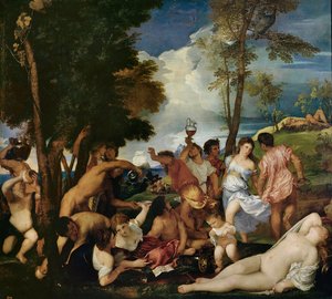 アンドリアン、c.1523-4（キャンバスに油彩） 作： Tiziano Vecelli