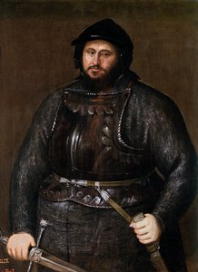Jean-Frederic (Jean Frederic) Ier de Saxe dit le Magnanime - John Frederick I (1503-1554), Elector of Saxony par Titian (1488-1576) 作： Tiziano Vecelli