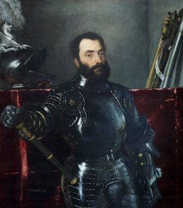 Francesco Maria I della Rovereの肖像 作： Titian (c.1488 1576)
