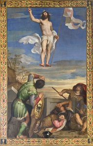 イエスの復活 作： Titian (c.1488 1576)