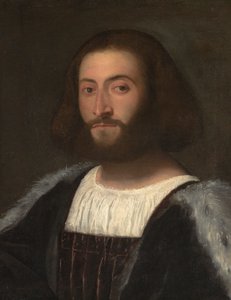 『ある男性の肖像』 作： Titian