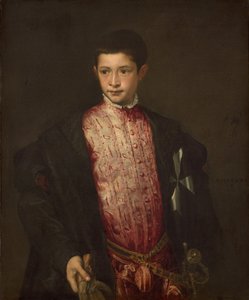 ラヌッチョ・ファルネーゼ、1541～1542年。 作： Titian