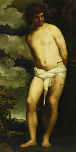 聖セバスチャン、 作： Tiziano Vecelli