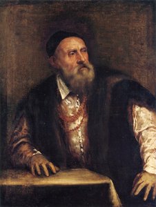 自画像、1550～1562年頃。 作： Titian
