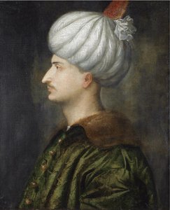 スルタン・スレイマン1世 作： Titian,