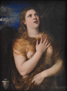 フランス語：Madeleine pénitente 懺悔するマグダラのマドレーヌ