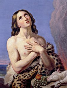 ティト・ベンヴェヌーティ（1824-1845）作『アベル 作： Tito Benvenuti