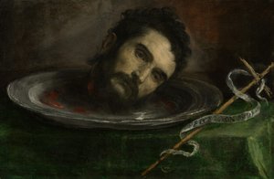 バプテスマのヨハネの頭、1500年代後半