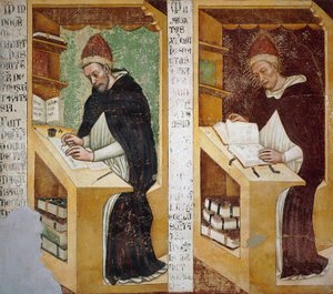 ドミニコ修道会の40人の名誉あるメンバー 作： Tomaso da (late 15th century) Modena