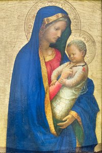 マドンナと子供 作： Tommaso Masaccio