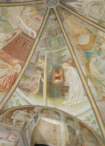 受胎告知 作： Tommaso Masolino da Panicale