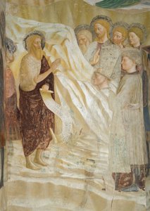 洗礼者聖ヨハネのライフサイクル洗礼者ヨハネの説教 作： Tommaso Masolino da Panicale