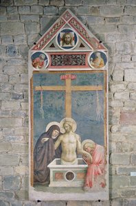ピエタ 作： Tommaso Masolino da Panicale