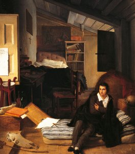 屋根裏の自画像 作： Tommaso Minardi