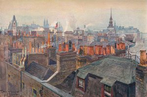 ロンドンの屋根、1901 作： Tony Grubhofer