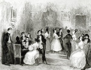 チャールズノディエの家での夕べ（1780-1844）1831